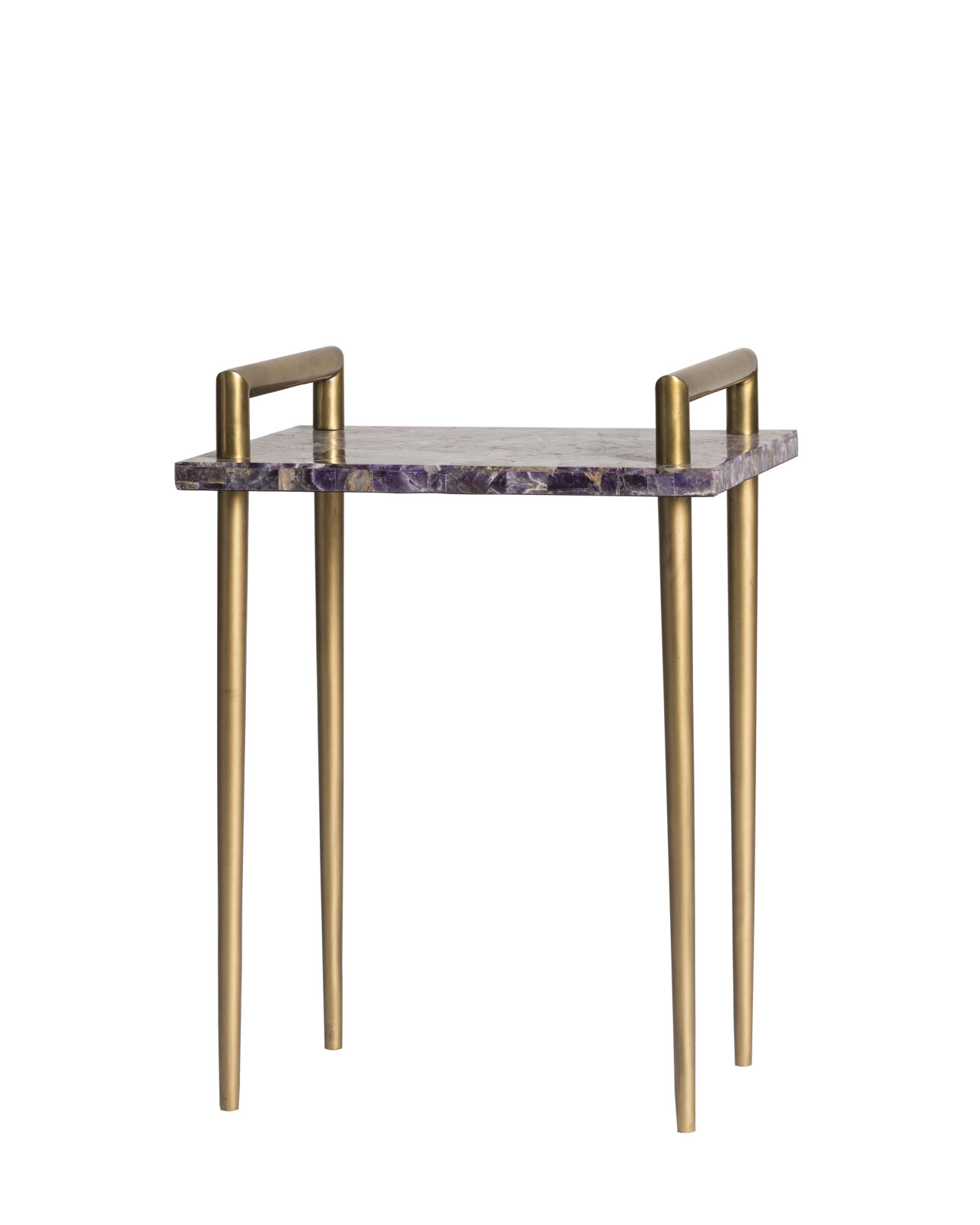 Amethyst Handlebar Side Table